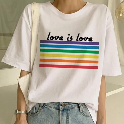 Rainbows T Shirt Cute Harajuku T Shirt Women Ullzang Rainbow Unicorn T-shirt Fashion Short Sleeve Tshirt Kawaii Top Tees Female