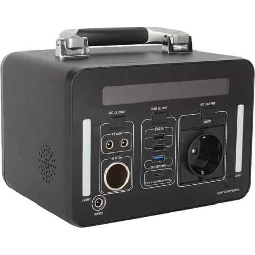 Polinovel Generator Lithium Solar 300wh 220v Battery Ac Dc Usb Supply 110v Energy Storage Portable Power Bank Station