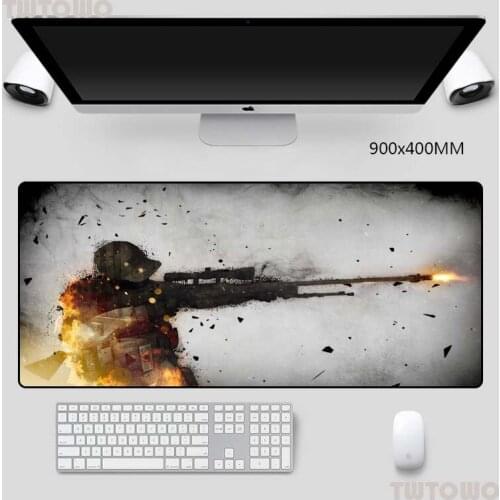 CSGO Printed Mouse Pad Big Size Skid-slip Mice Mat with Sewn Edges Gaming Mouse Pad Custom Desk Mat for Csgo DOTA LOL Games