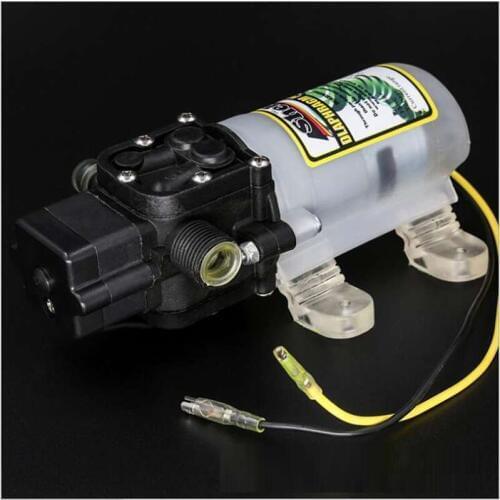 DC 12V 60W 4L/m Lift 50m Diaphragm Water Pump Self-priming Booster Pump Pressure Automatic Switch Noise Reduction Corrosion
