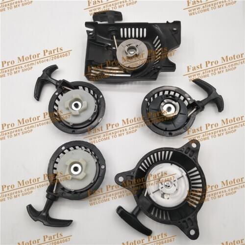 New Aluminium 47cc 49cc Pull Starter Recoil Start For 2 Stoke Mini Dirt Pocket Pit Bike Moto ATV Quad