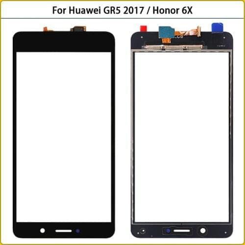 5.5'' Touchscreen For Huawei Honor 6X BLN-L24 L21 AL10 Touch Screen Panel Digitizer Sensor LCD Front Glass For Huawei GR5 2017