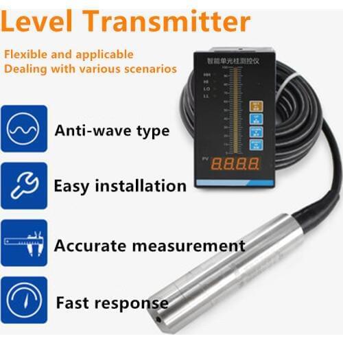 Input type liquid level transmitter / sensor / probe 4-20ma output static pressure water level gauge / control fire water level