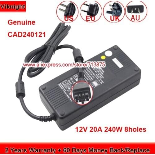 Genuine 12V 20A CAD240121 AC Adapter for Tyco ELO Touch Computer ESY17B1 ESY19C3 ESY17B2 ESY15B1 17B2 ALL IN ONE LCD TOUCH