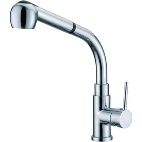 Real Snyder Full copper kitchen faucet pull-out faucet brand wholesale Caipen