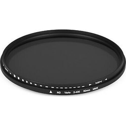 82mm Glass Slim ND2-400 Neutral Density Fader Variable ND filter