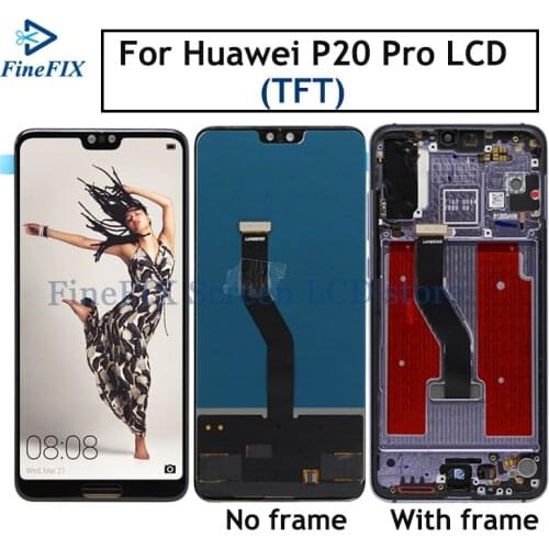 TFT For Huawei P20 Pro P20 PLus CLT-AL01 CLT-L29 LCD Display Touch Screen Digitizer Assembly 6.1" For Huawei P20Pro P20PLus lcd
