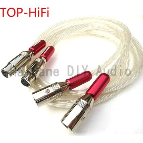 TOP-HiFi Pair Nordost Odin XLR Balanced Cable Amplifier CD DVD player Speaker Interconnect Cable with PAILICCS 3pin XLR plug