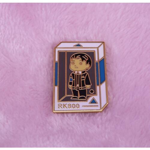 Connor RK800 Model Android badge inspired by Detroit: Become Human gift for video game fans
