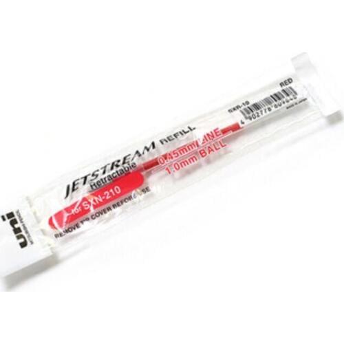 12 Pieces/Lot Uni SXR-10 New Technology JETSTREAM Gel Pen Refill Quality Writing Supplies for kids child Student Office 3 color