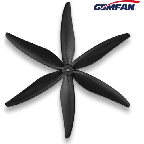 2/4/6 Paris Gemfan 8040 3 Blade Propeller Black SmoothToy Remote Airplane Parts Acessory Powerful For FPV Racing Drone