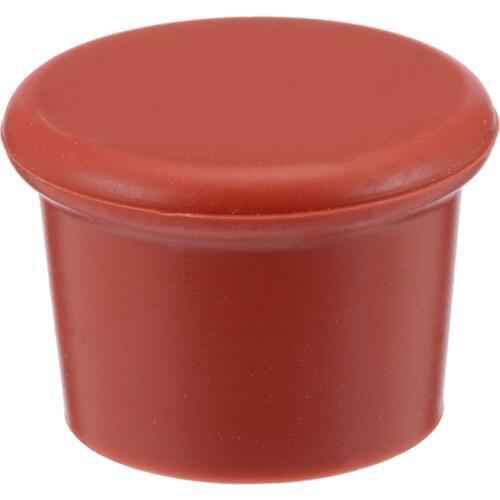 5pack Silicone Red Wine Stoppers Beer Beverage Bottle Caps Sealers Leak Free Plug Stopper Covers Color Random