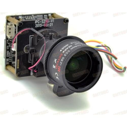 5x Video Zoom Auto Focus WDR 2MP IP Camera Module Sony Starvis IMX327 CCTV Smart Security IPC Main Board PCB SIP-E327DML-27135