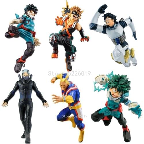 My Hero Academia Anime Figure Midoriya Izuku Figure Bakugou Katsuki Dabi All Might Iida Tenya Boku no Hero Academia Figurine Toy