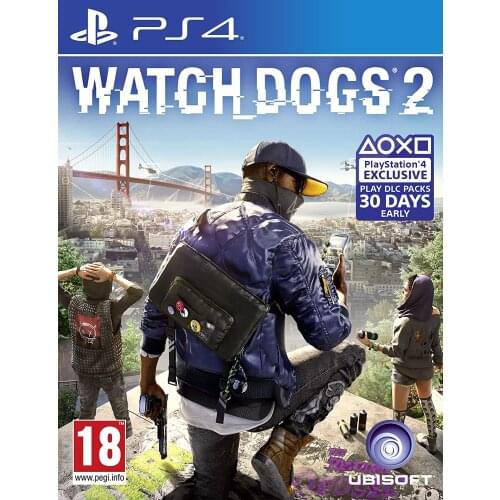 Watch Dogs 2 Playstation 4 Original PS4 Product Disk Game Video Gaming station Console Gameplay DvD Toys Nintendo switch CD