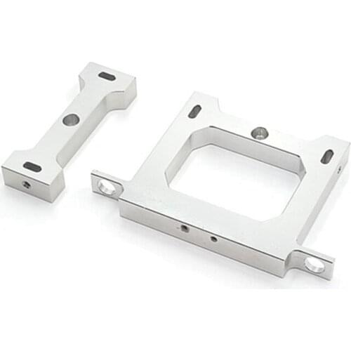 Metal Beam + Rear Bumper Upgrade Parts for WPL B14 B24 B16 B36 C14 C24 C34 1/16 RC Car Truck Accessories