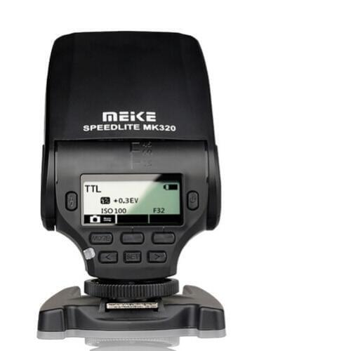 Mini Flash Speedlite MK-320C for Canon EOS 5D Mark II III 6D 7D II 60D 70D 600D 700D T3i T2 Hot Shoe DSLR Camera