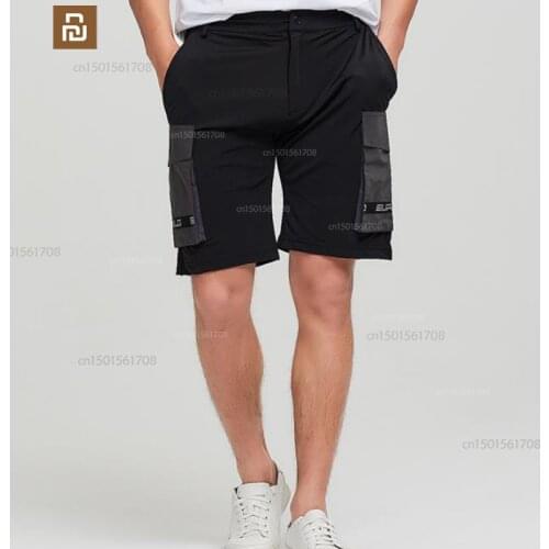 Xiaomi mijia Technology Cool Mens Pants Summer Thin Casual Pearl Butterfly Reflective Cargo Shorts High Quality