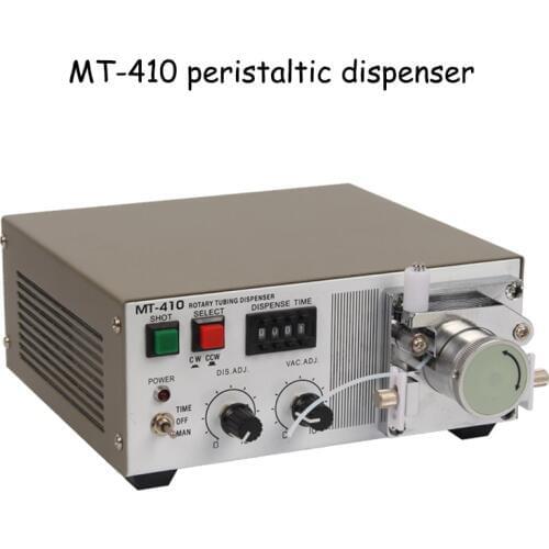 MT-410 Peristaltic Glue Dispenser With Suction Function Multifunction Glue Dispensing Machine Liquid Dispensing Machine