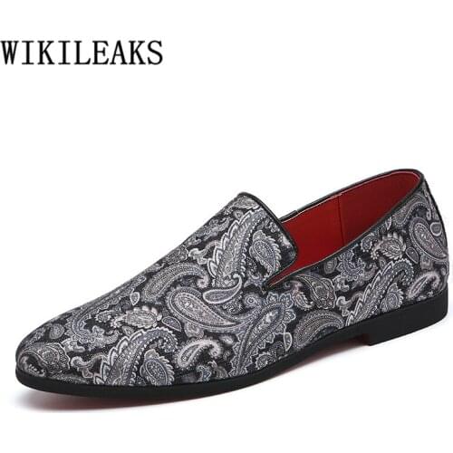 Fashion Loafers Mens Dress Shoes Coiffeur Party Shoes For Men Designer Shoes Men Scarpe Eleganti Uomo Chaussure Homme Mariage