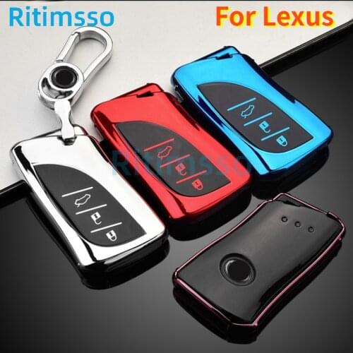 New Soft TPU Car Remote Key Case Cover Holder Shell Fob For Lexus NX ES UX US RC LX GX IS GS RX 200 250h 350h LS 450h 260h 300h