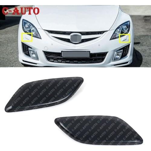 Car Front Bumper headlight washer spray nozzle cover headlamp washer jet cap For Mazda 6 Mazda6 GH 2008-2012 GV7D518G1 GV7D518H1