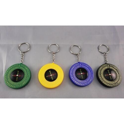 Whole Sale 300pcs/lot Qibla Compass Key Chain & Booklet - Kaaba Kibla Direction Prayer Muslim Islam
