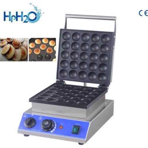 Commercial 25 Holes mini dutch pancakes, mini pancake maker,mini pancake Poffertje grill machine pancake machine