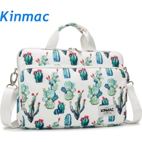 Brand Kinmac Waterproof Messenger Laptop Bag 13,14,15,15.6 inch,Cactus Lady Men Case For MacBook Air Pro13.3,15.4 Dropship F098