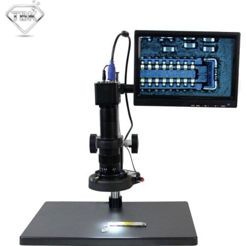 TBK10A HD 10~180x Professional Microscope Electronic Display Amplification Magnifier For Iphone BGA CPU Maintenance Tools