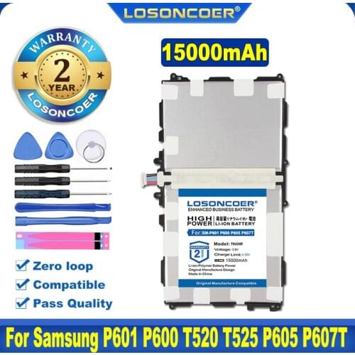 11500mAh T8220E T8220C T8220U T8220K Battery For Samsung GALAXY Note 10.1 Tab Pro 10.1 P600 P601 P605 SM-P607 SM-T520 SM-T525