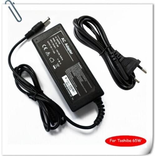 Notebook AC ADAPTER CHARGER FOR TOSHIBA PA3468U-1ACA A105 A205 A215 L305D-S5868 P305 P205-S6307 19V 3.42A 65W Laptop caderno