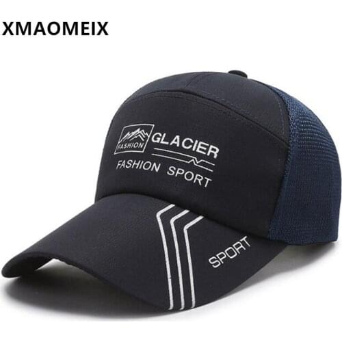XMAOMEIX Snapback Cap New Summer Womens Mesh Cap Bone Mens Breathable Baseball Caps Adjustable Size Casual Couple Sports Cap