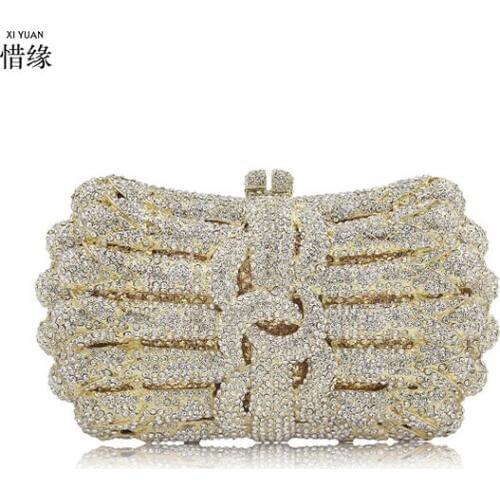 XIYUAN BRAND Fashion Day Clutches Women Casual Coin Purse Money Bag Evening Party Dinner Clutch Handbag for wedding gift bags