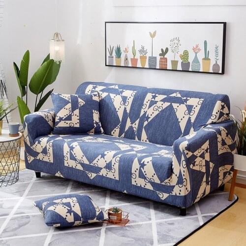 Nordic Sofa Covers for Living Room Sofa Cover Elastic Printed Corner Sofa L-shaped Sofa Funda Sofa Towel Slipcover 1/2/3 Seater