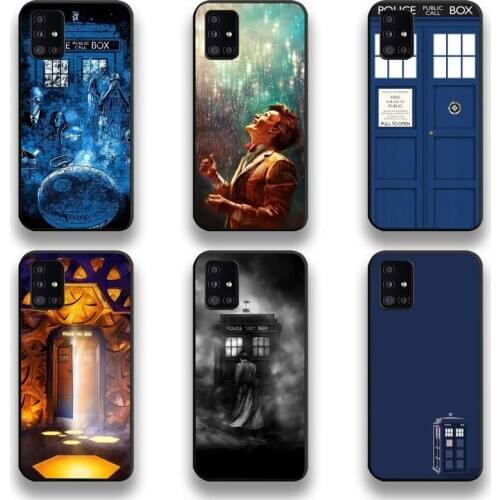 Tardis Box Doctor Who Phone Case For Samsung Galaxy A21S A01 A11 A31 A81 A10 A20E A30 A40 A50 A70 A80 A71 A51