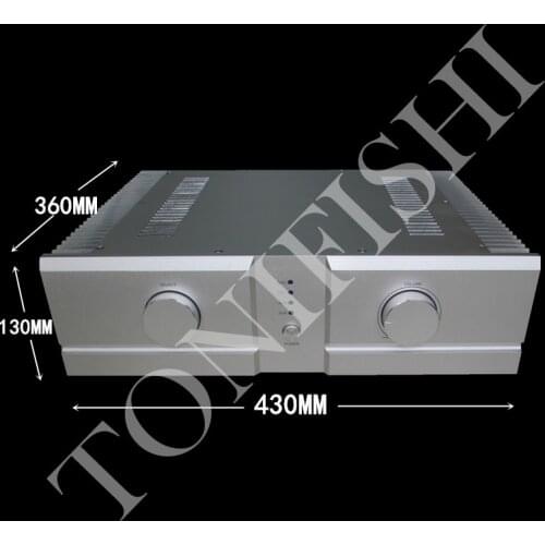 Laoyang Audio E1 front and rear stage combined machine, household high-power hifi amplifier, fine and durable sound