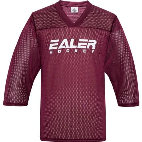 Cool hockey mesh ice practice hockey jerseys Maroon