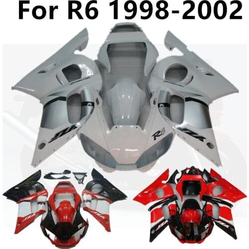 Injection Molding Bodywork Cowling Decal Kit Motorcycle Full Fairing Kits for YAMAHA R6 1998 1999 2000 2001 2002 98 99 01 02