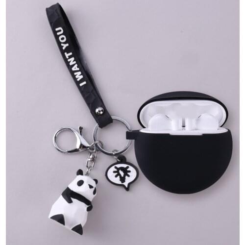 Pro 6 earbuds case Cute Keychain Anti-fall Protective Accessories Bluetooth Silicone Earphone Case Cover