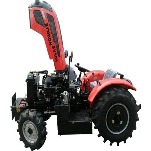 Small Driving Tractors Gardenhouse 50HP Orchard Agricultural Machine SY504G