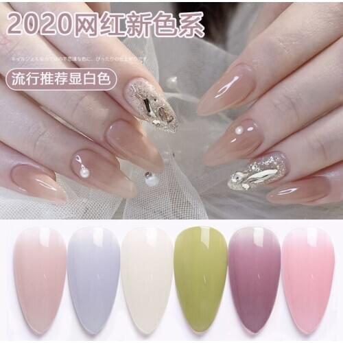 Misscheering Lasting UV Gel for Nail Art Tips Design New Glitter Nails Gel Polish Varnish Permanent Fairy Color Manicure Lacquer