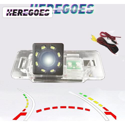 Fisheye 8 12 led dynamic Wireless Car CCD Night Vision Rear Camera For BMW 3 Series 315 318 320 323 325 E46 E39 E53 X3 X5 X6