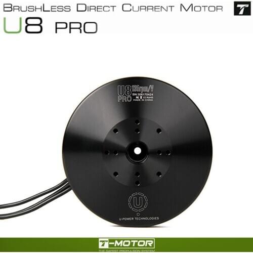 Original T-MOTOR U8 Pro high efficiency multi-rotor drone disc brushless motor U-POWER waterproof efficiency type