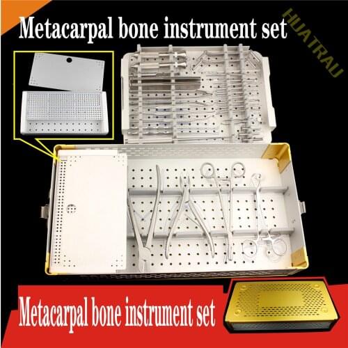 Orthopedic instruments medical 2.0 2.7 cross plum blossom four corner screwdriver hand foot finger metacarpal instrument case Ao