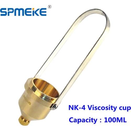 SPMEKE NK-4 Viscosity Cup Portable 4# Viscosity Test Cup Portable Coating Four Cup Viscometer Flow Cup Mixing Dilution Tool