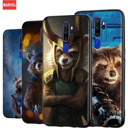 Rockets Raccoon Marvel For OPPO A5 A9 A7 A11X A1K A12 A12E A31 A32 A53 A53S A72 A73 A93 AX7 Pro Silicone Phone Case