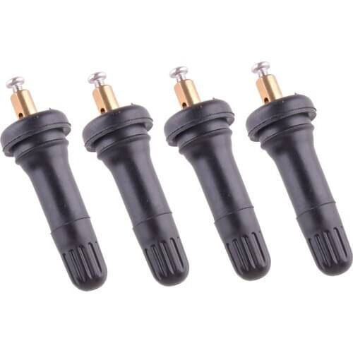 Beler 4pcs/set Tyre Pressure Sensor Valve TPMS Stem Repair Kit Fit For Renault Clio 2014 2015 2016 2017 2018 2019 2020