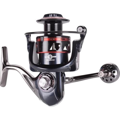 HiUmi LM2000-7000 Series 5.2:1 Gear Ratio 12+1 Ball Bearings Fishing Reels