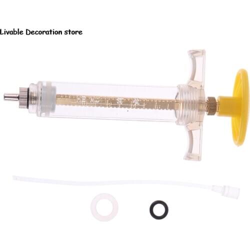 10ml Parrot Chick Feeder Copper Head Syringe Hose Birds Feeding Syringe Injector Supplies Bird Feeders Hot Sale